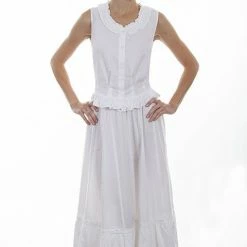 Scully Leather Company Women's Old West Skirt Collection: Rangewear Cotton Petticoat