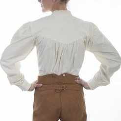 Scully Leather Company Ladies' Women's Old West Top Collection: Rangewear Pullover Work Shirt