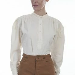 Scully Leather Company Ladies' Women's Old West Top Collection: Rangewear Pullover Work Shirt