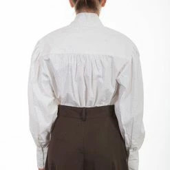 Scully Leather Company Women's Old West Top Collection: Rangewear Classic Work Shirt White Ladies'