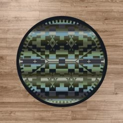 American Dakota Textiles Decor Trader Collection: Rainbow Blanket Blue 10 American Dakota Textiles Decor Trader Collection: Rainbow Blanket Blue