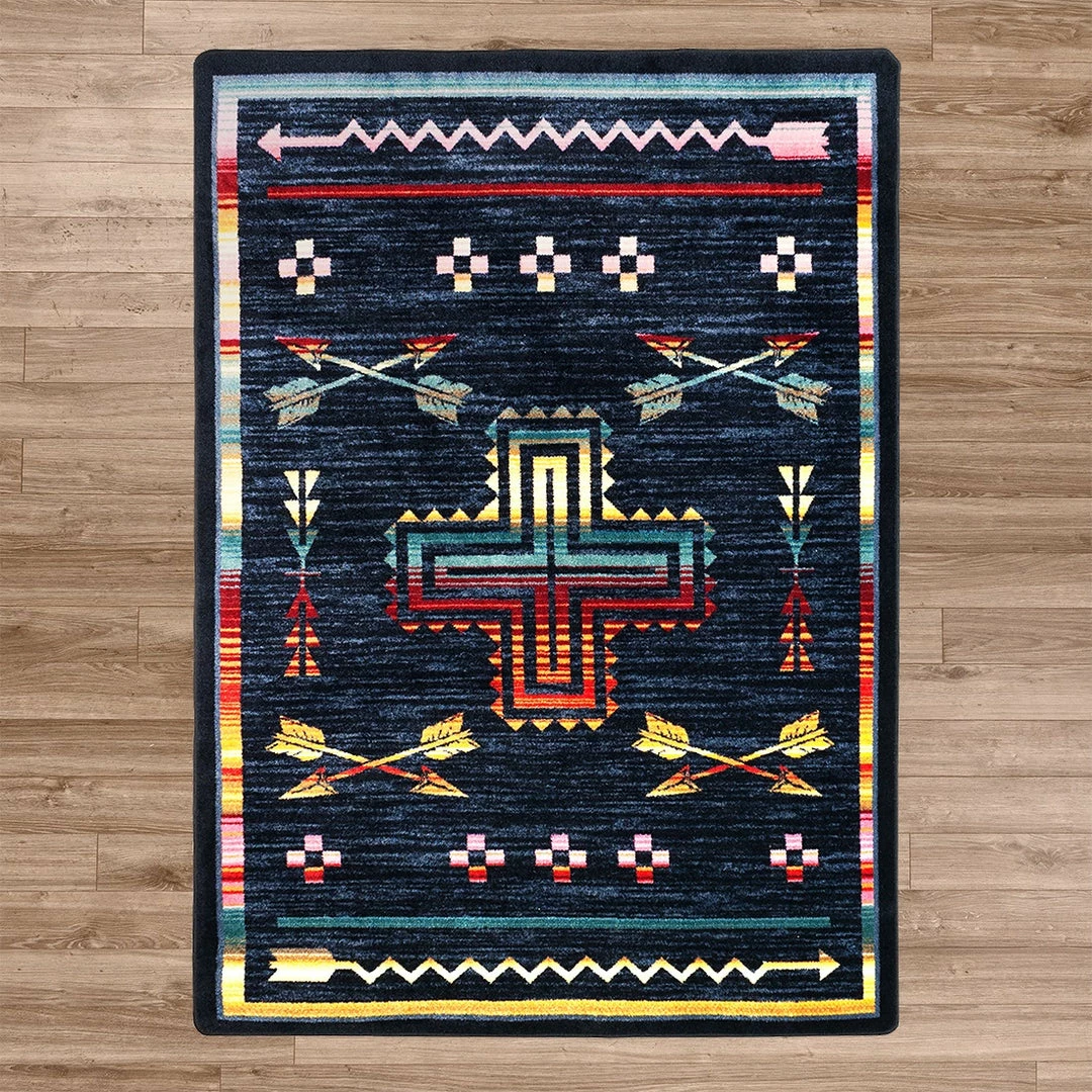 American Dakota Textiles Decor Voices Collection: Shoot Me Straight Gray Area Rugs 6 American Dakota Textiles Decor Voices Collection: Shoot Me Straight Gray Area Rugs