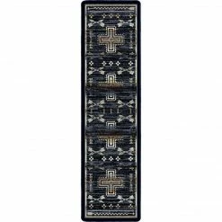 American Dakota Textiles Decor Voices Collection: Shoot Me Straight Natural Area Rugs