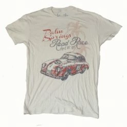 Men's M&P Speed Shop T-Shirt: Vintage Palm Springs Road Race 1951 Natural