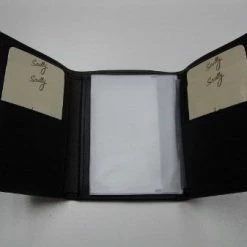 Scully Leather Company Scully Wallet Collection: Tri-Fold Black Or Brown