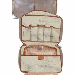 Scully Leather Company Scully 81st Aero Squadron Airborne Travel Collection: Travel Toiletry Kit