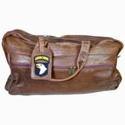 Scully Leather Company Scully 81st Aero Squadron Airborne Travel Collection: Luggage Tag