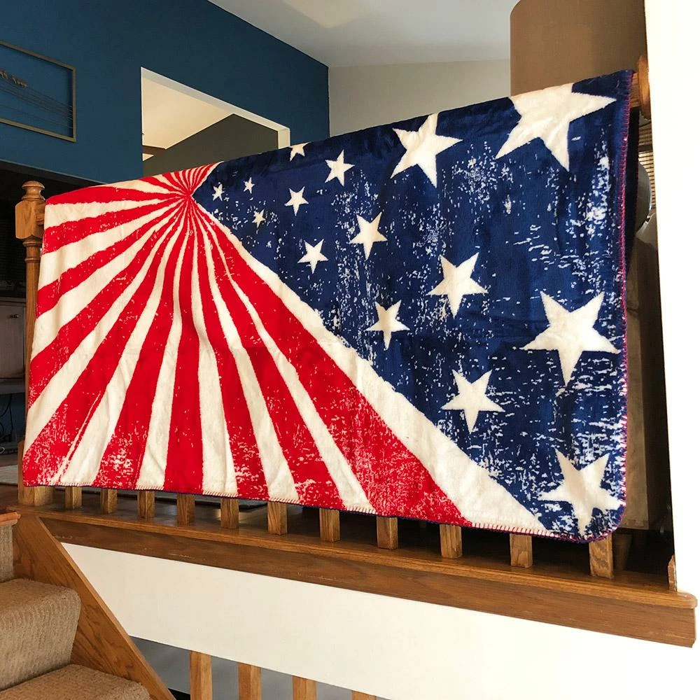 Decor Denali Blankets Collection: American Pride 3 Decor Denali Blankets Collection: American Pride