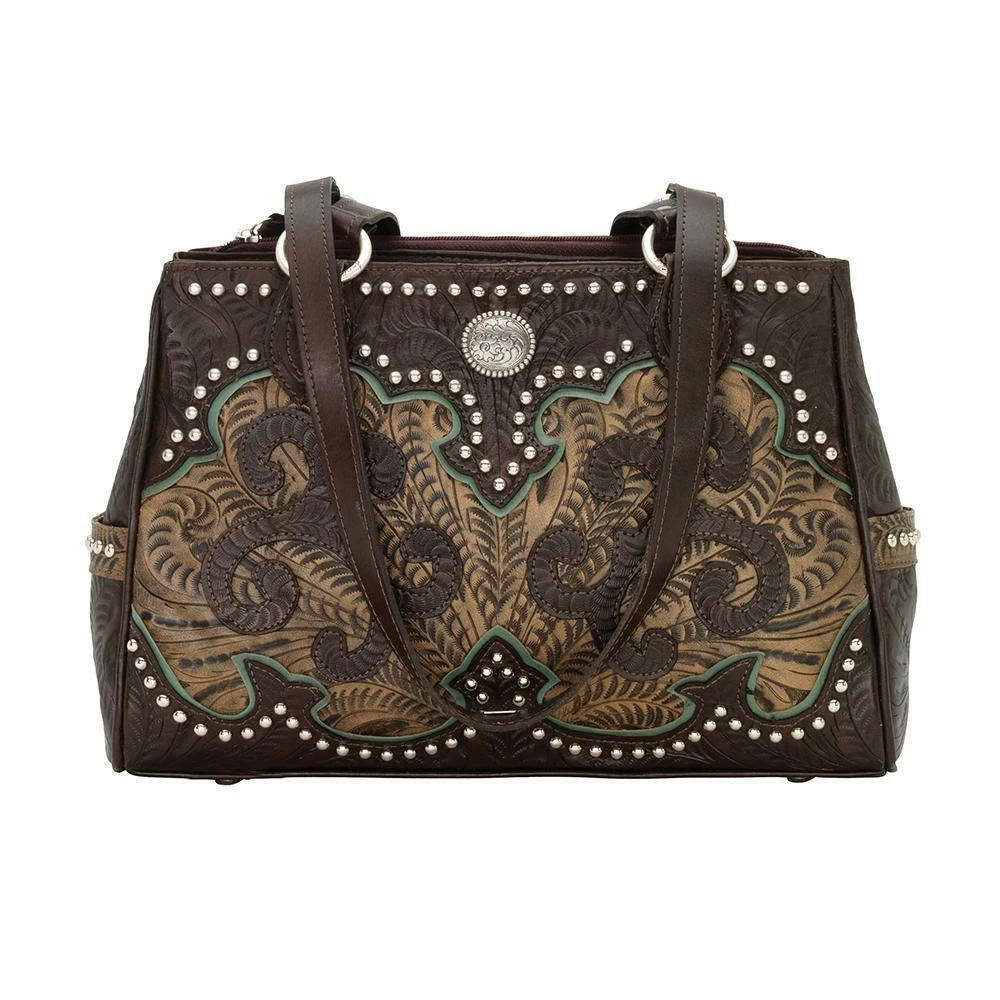 American West Handbags American West Annie's Secret Concealed Carry Multi-Compartment Handbag Ladies' 3 American West Handbags American West Annie's Secret Concealed Carry Multi-Compartment Handbag Ladies'