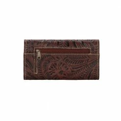 American West Handbags American West Handbag Annie's Secret Collection: Leather Tri-Fold Western Wallet Ladies'