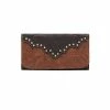American West Handbags American West Handbag Annie's Secret Collection: Leather Tri-Fold Western Wallet Ladies'