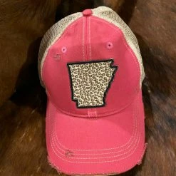 Ladies' Original Cowgirl Clothing Cap: Arkansas Leopard