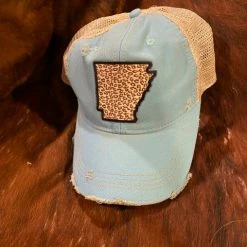 Ladies' Original Cowgirl Clothing Cap: Arkansas Leopard