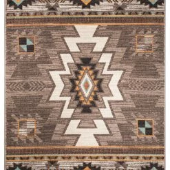 American Dakota Textiles Voices Collection: Barrel Area Rugs Decor