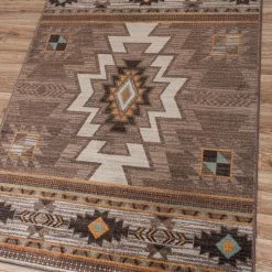 American Dakota Textiles Voices Collection: Barrel Area Rugs Decor