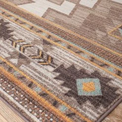 American Dakota Textiles Voices Collection: Barrel Area Rugs Decor