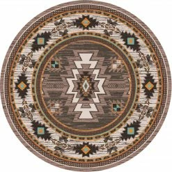 American Dakota Textiles Voices Collection: Barrel Area Rugs Decor