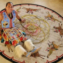 American Dakota Textiles Voices Collection: Battle Records Area Rugs