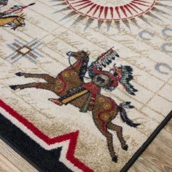 American Dakota Textiles Voices Collection: Battle Records Area Rugs