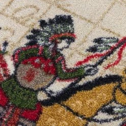 American Dakota Textiles Voices Collection: Battle Records Area Rugs