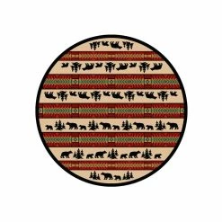 American Dakota Textiles Decor National Park Collection: Bear Adventure Area Rugs
