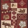 American Dakota Textiles National Park Collection: Bear Creek Lodge Area Rugs