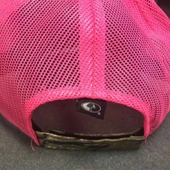 Ladies' Original Cowgirl Clothing Cap: Buffalo Rose Pink Mossy Oak