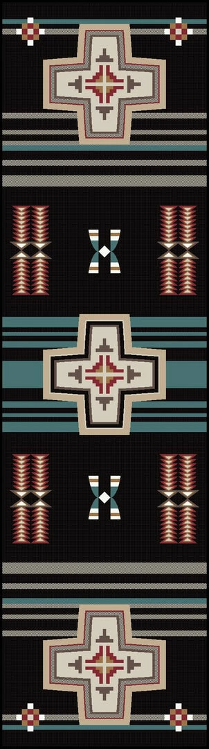 American Dakota Textiles Decor Trader Collection: Grand River Black Area Rugs 8 American Dakota Textiles Decor Trader Collection: Grand River Black Area Rugs