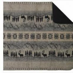 Denali Blankets Collection: Black Forest Friends Decor