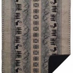 Denali Blankets Collection: Black Forest Friends Decor