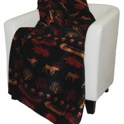 Denali Blankets Collection: Black Denali Lake