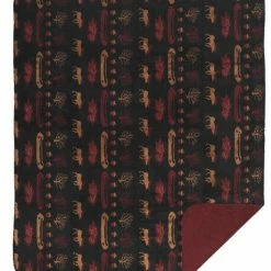 Denali Blankets Collection: Black Denali Lake