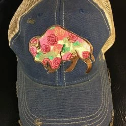 Original Cowgirl Clothing Cap: Buffalo Rose