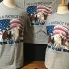 OutWest Shop Men's & Ladies' T-Shirt: Blue Star Ranch Signature Logo