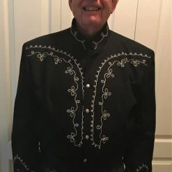 OutWest Shop Men's Vintage Inspired Western Jacket Collection: OutWest Bolero Crystals