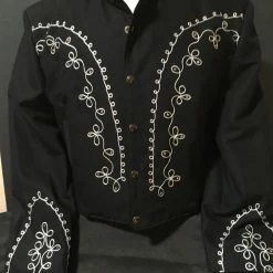 OutWest Shop Men's Vintage Inspired Western Jacket Collection: OutWest Bolero Crystals 16 OutWest Shop Men's Vintage Inspired Western Jacket Collection: OutWest Bolero Crystals
