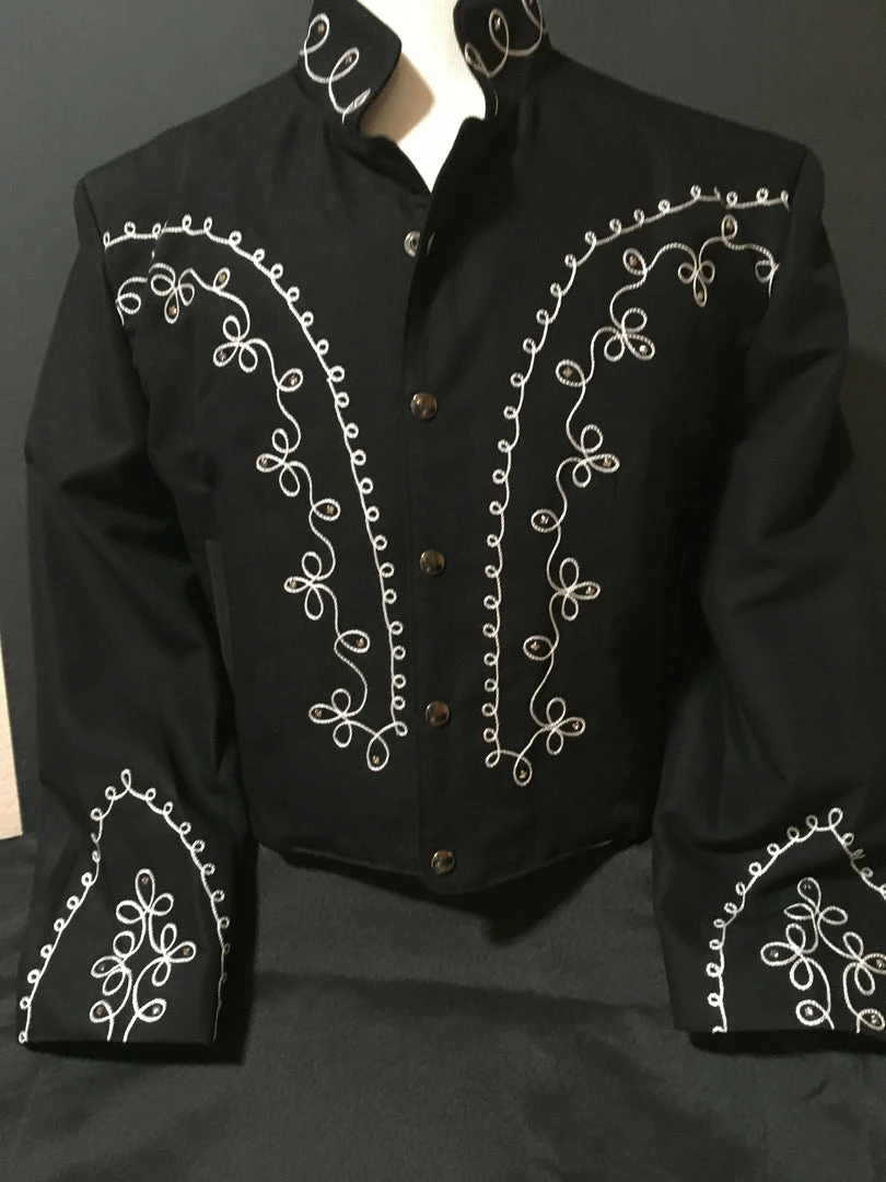 OutWest Shop Men's Vintage Inspired Western Jacket Collection: OutWest Bolero Crystals 5 OutWest Shop Men's Vintage Inspired Western Jacket Collection: OutWest Bolero Crystals