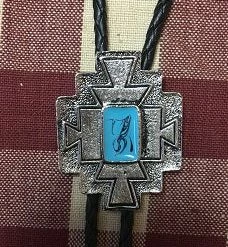 Ladies' Rockmount Ranch Wear Accessory: Four Winds Cross Bolo Necktie