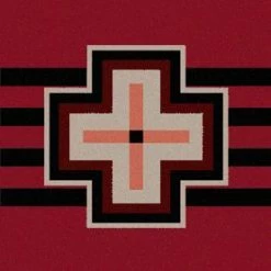 American Dakota Textiles Trader Collection: Bounty Red Area Rugs 10 American Dakota Textiles Trader Collection: Bounty Red Area Rugs