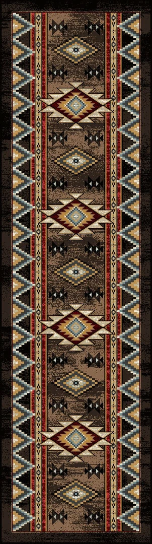 American Dakota Textiles Decor Voices Collection: Bow Strings Brown Area Rugs 8 American Dakota Textiles Decor Voices Collection: Bow Strings Brown Area Rugs