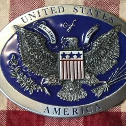 OutWest Shop Ladies' Accessory: Trophy Buckle United States Of America Seal