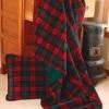 Denali Blankets Collection: Buffalo Check Red And Green Decor 2 Denali Blankets Collection: Buffalo Check Red And Green Decor