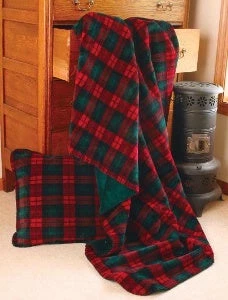 Denali Blankets Collection: Buffalo Check Red And Green Decor 3 Denali Blankets Collection: Buffalo Check Red And Green Decor