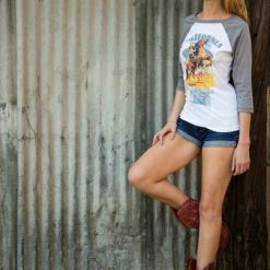 Original Cowgirl Clothing T-Shirts: Baseball California Cowgirl Ladies' 9 Original Cowgirl Clothing T-Shirts: Baseball California Cowgirl Ladies'