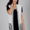 Venario Inc Women's Venario Sweater: Vest Callie Southwestern Design Ladies'