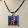 TXLC Custom Tile Ladies' Ceramic Tile Necklace Doreman Burns: Calypso Corral