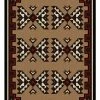 American Dakota Textiles Cabin Collection: Cami Blanket Area Rugs 2 American Dakota Textiles Cabin Collection: Cami Blanket Area Rugs