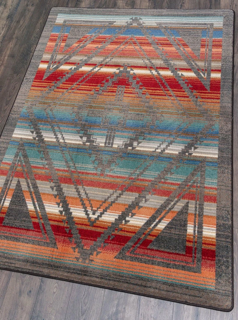 American Dakota Textiles Decor Trader Collection: Rim Shot Canyon Area Rugs 5 American Dakota Textiles Decor Trader Collection: Rim Shot Canyon Area Rugs