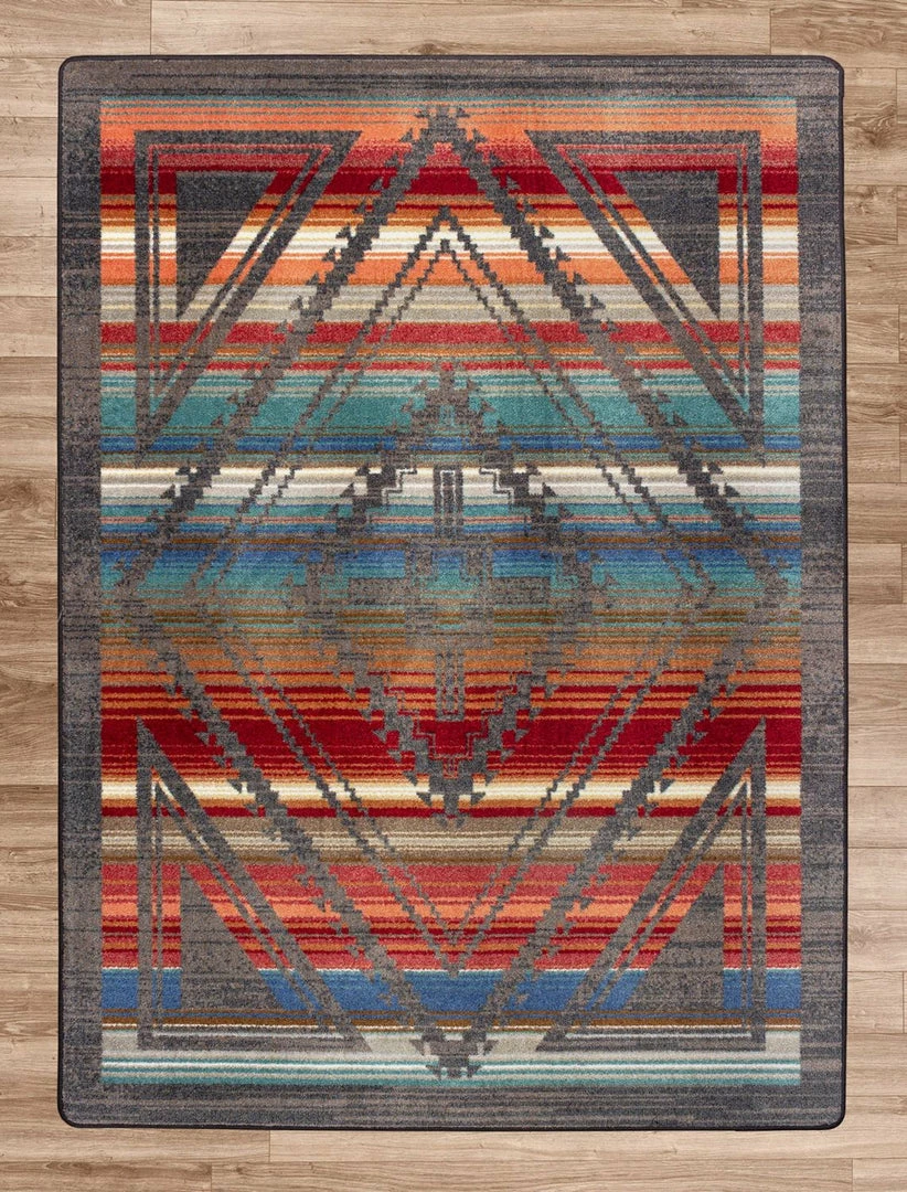 American Dakota Textiles Decor Trader Collection: Rim Shot Canyon Area Rugs 4 American Dakota Textiles Decor Trader Collection: Rim Shot Canyon Area Rugs