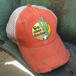 Original Cowgirl Clothing Cap: Go Climb A Cactus Ladies'